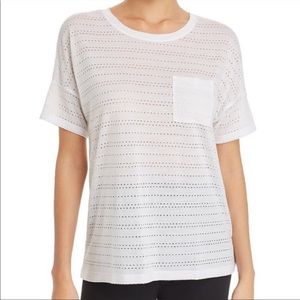 NWOT Pocket Perforated T-Shirt